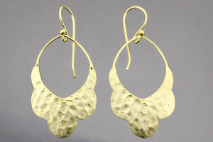 Desert Belle earring - gold plated - Makers & Providers