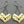 Load image into Gallery viewer, Touch-menot earring - gold plated &amp; oxidized - Makers &amp; Providers

