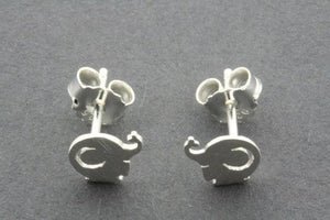 elephant circle stud - Makers & Providers