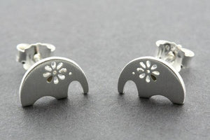 elephant floral cutout stud - Makers & Providers