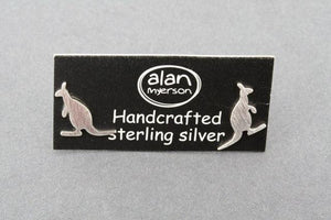 kangaroo stud - sterling silver - Makers & Providers