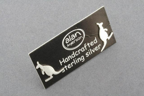 kangaroo stud - sterling silver - Makers & Providers