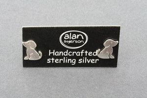puppy stud - sterling silver - Makers & Providers