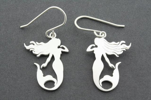 Mermaid earring - sterling silver - Makers & Providers