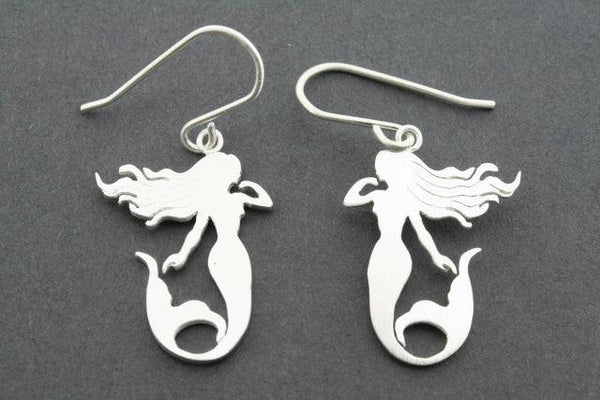 Mermaid earring - sterling silver - Makers & Providers