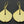 Load image into Gallery viewer, Lilly earring - gold plated - Makers &amp; Providers
