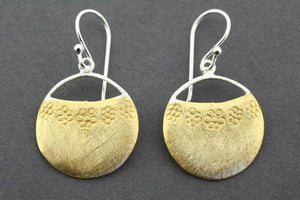 Quora earring - gold plated - Makers & Providers