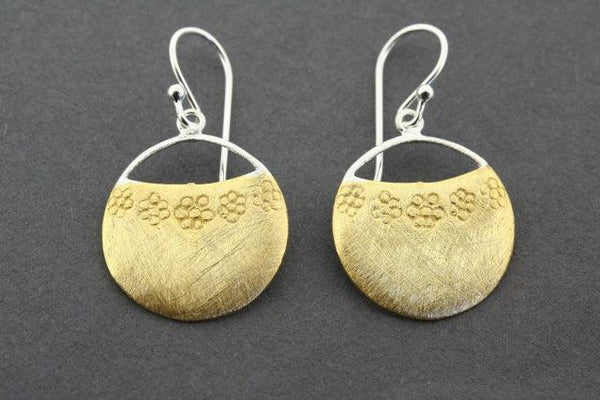 Quora earring - gold plated