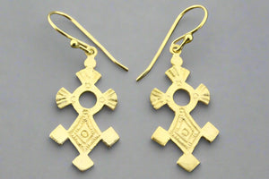 agadez earring - gold plated - Makers & Providers