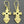 Load image into Gallery viewer, agadez 2 earring - gold plated - Makers &amp; Providers

