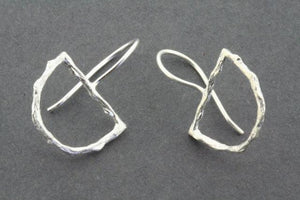 semi circle frame earring - Makers & Providers