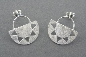 Tulum earring - sterling silver - Makers & Providers