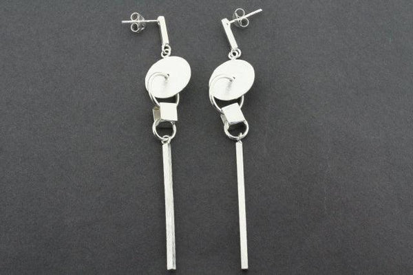 long deco drop earring - Makers & Providers