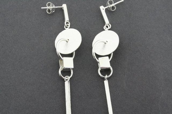 long deco drop earring - Makers & Providers