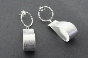 teardrop ribbon earring - Makers & Providers