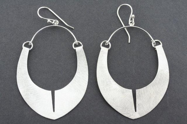floating shield earring - Makers & Providers