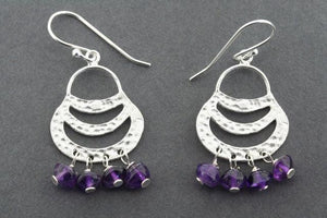 amathyst basket earring - Makers & Providers