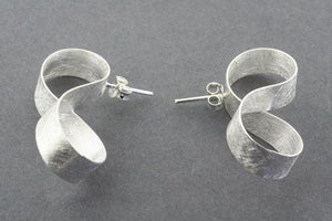 infinity ribbon stud - Makers & Providers