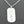 Load image into Gallery viewer, Braille dog tag pendant - love - Makers &amp; Providers

