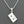 Load image into Gallery viewer, Tape cassette  pendant on 45 cm ball chain - sterling silver
