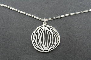 lace balloon pendant on 55cm link chain - Makers & Providers