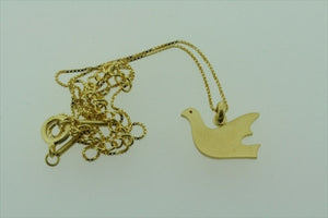 little dove necklace - gold plated - Makers & Providers