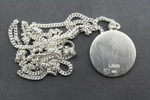 zodiac pendant - libra on 60cm link chain - Makers & Providers