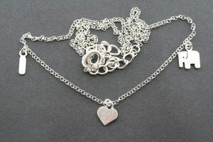 i heart elephant necklace - Makers & Providers