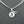 Load image into Gallery viewer, wishbone cutout pendant on 45cm link chain - Makers &amp; Providers
