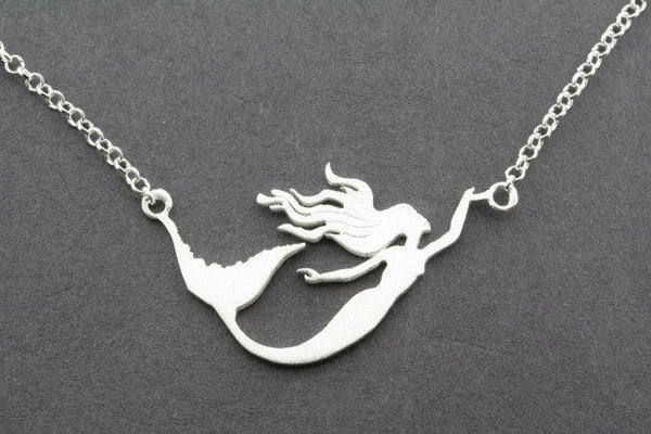 mermaid necklace - sterling silver - Makers & Providers