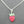 Load image into Gallery viewer, 2 piece strawberry pendant - enamel on 45 cm link chain - Makers &amp; Providers
