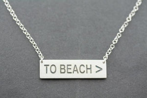 TO BEACH > necklace - Makers & Providers