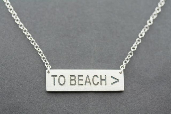 TO BEACH > necklace - Makers & Providers