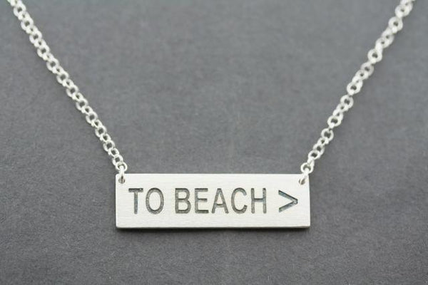 TO BEACH > necklace - Makers & Providers