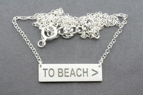 TO BEACH > necklace - Makers & Providers