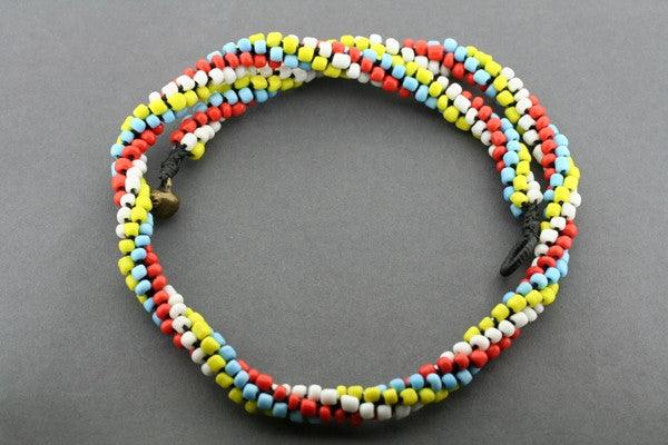 multi colour tubular necklace - Makers & Providers
