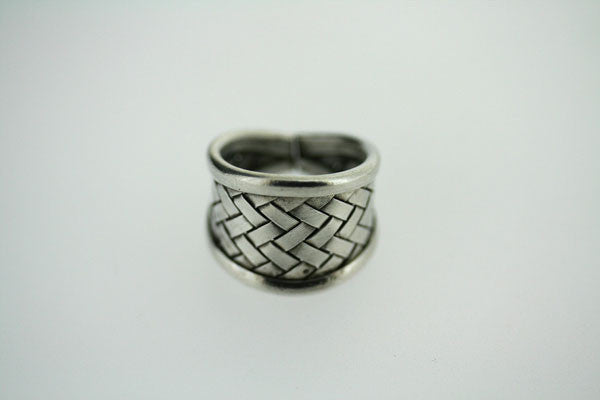 small basket weave ring - Makers & Providers