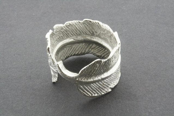 foiled feather ring - Makers & Providers