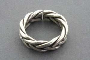 thick plaited ring - Makers & Providers