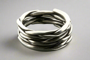 Plaited spiral ring - Makers & Providers