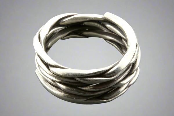 Plaited spiral ring - Makers & Providers