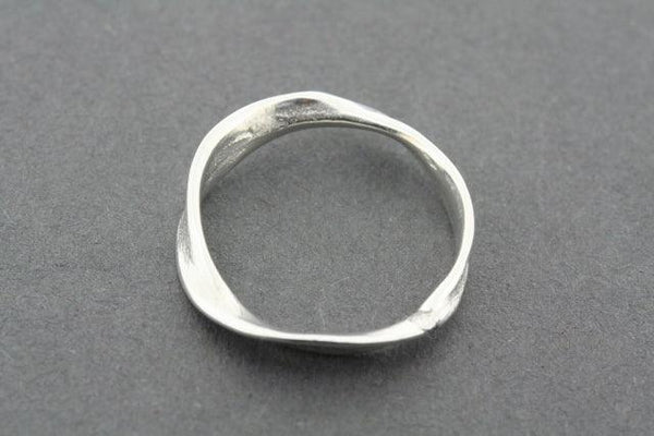 twist ring - sterling silver - Makers & Providers