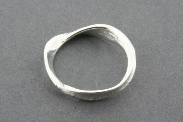 twist ring - sterling silver - Makers & Providers