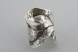 curled leaf ring - Makers & Providers