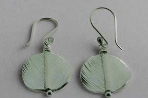 twisted stripe disc earring - Makers & Providers