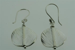 twisted stripe disc earring - Makers & Providers