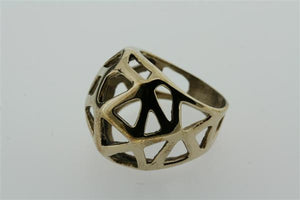 web bubble ring - bronze - Makers & Providers