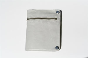 zip detail wallet - small - oyster - Makers & Providers